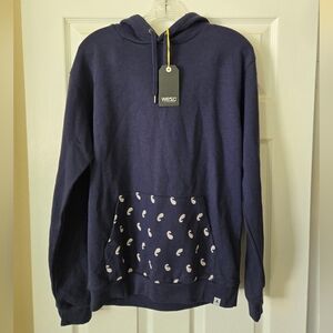 NWT Mens WESC Paisley Hoodie, S